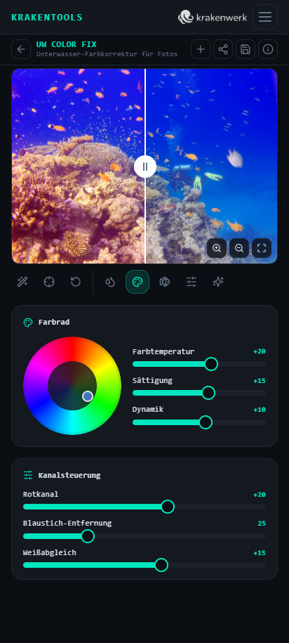 Sicherheits-Tools Screenshot